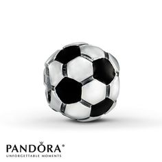 Not sure I am a real "soccer mom" yet!! Pandora Soccer Ball Black Enamel Charm Pandora Rose Gold, Pandora Beads, Bracelet Pandora, Pandora Rings, Pandora Bracelet Charms, Pandora Silver, Soccer Mom, Pandora Bracelets, Enamel Charms