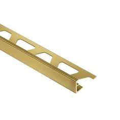 Schluter Schiene Edge Trim 1/2in. Brass Kitchen Backsplash Inspiration, Saved Items, Floor Decor, Kitchen Backsplash, In Store, Buy Online, Trim, Brass