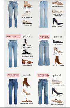 Vestiti In Jeans, Jeans And Shoes, Elegant Pumps, Mode Tips, Fashion Capsule Wardrobe, Fashion Top Outfits, Fashion Vocabulary, Moda Jeans, Everyday Fashion Outfits