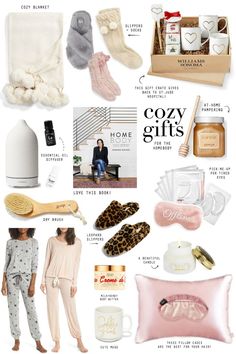 the gift guide for women is shown in this graphic above it's contents and instructions