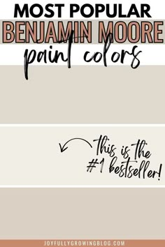 the most popular paint colors for your home