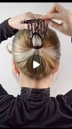 Easy Bun Hairstyles For Long Hair, Hair Updos Tutorials, Easy Bun Hairstyles, Hairstyles Bridesmaid, Bedrooms Decor, Hair Bridesmaid, Long Hair Updo