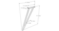 the diagram shows how to measure an object