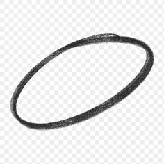 a black and white drawing of a ring on a transparent background, with no background