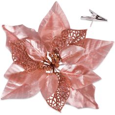 PRICES MAY VARY. Package includes 15pcs Christmas glitter poinsettia flowers + 15pcs clips + 15pcs stems. The glitter may shed off when it comes. Just shake off the glitter. That would not affect exterior looking. Large Size - The poinsettia flowers are approximate 8.7” diameter.Comes with clips and stems,you can easily attach them to Christmas tree ,Christmas wreath or garlands. Material - Handmade.Christmas flowers are made of plastic, non-toxic fabric and glitter powder. Suitable for mantle d Rose Clips, Flowers Ornaments, Holiday Floral Arrangements, Poinsettia Decor, Gold Glitter Christmas, Artificial Flowers Wedding, Glitter Flowers, Xmas Tree Ornament, Holiday Floral