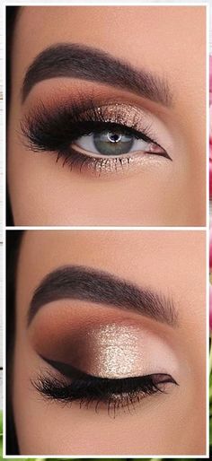 Prom Eyes, Evening Eye Makeup, Wedding Eyes, Wedding Eye Makeup, Glam Wedding Makeup, Wedding Makeup For Brown Eyes, Prom Eye Makeup, Bridesmaid Hair Makeup, Eye Makeup Pictures