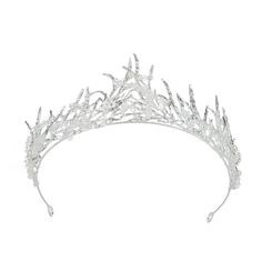 PRICES MAY VARY. Pearl crowns and tiaras is made of alloy, crystal. there is nothing to worry about fading. Wedding tiaras for bride is full round clown, 4 bobby pins for free to securely into your tresses. Adult size: Height 3.1 inches, Girth 11 inches. Silver queen crowns for bride suitable for women in any occasions,such as Wedding, Birthday, Valentine's Day, Anniversary, party, prom, quinceanera etc. Each wedding crown and tiaras is individually wrapped up well in a carton, and protected dur Costumes With Normal Clothes, White Dress Halloween Costume, White Dress Halloween, Dress Halloween Costume Ideas, Hair Accesories Wedding, Ice Crown, Pearl Hairband, Tiara Wedding Hair, Easy College Halloween Costumes