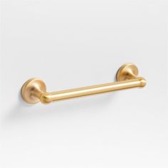 an image of a gold colored metal door handle