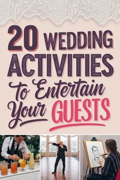 Wedding Reception Entertainment Activities, Wedding Diy Activities, Marriage Advice Wedding Reception, How To Make A Wedding Fun For Guests, Wedding Fun Activities For Guests, Fun Ideas For Wedding Guests, Wedding Game Ideas Receptions, How To Make A Wedding Fun, Fun Interactive Wedding Ideas