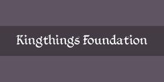 the king's foundation logo