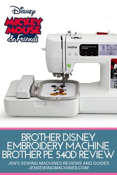 the brother disney embroidery machine is on sale