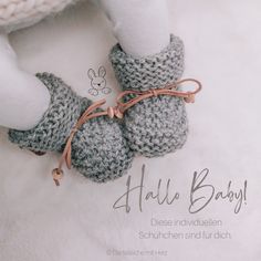 Diese niedlichen Babyschuhe bekommst du hier in meinem Etsy-Shop ♡ Etsy Shop