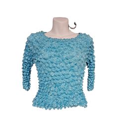 Pre-owned Long Sleeve Popcorn Bubble Crinkle Super Stretchy Shirt Be Different, Body Size, Popcorn, Put On, Mint Condition, Dream Closet, In Style, Bubbles, Mint