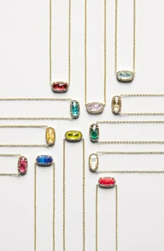 Kendra Scott Birthstone Necklacke Girlfriends Birthday, Jewellery Photography Inspiration, Kendra Scott Elisa, Jewelry Product Shots, Creative Jewelry Photography, Jewelry Photography Styling, Jewellery Photography, Best Mothers Day Gifts, Jewelry Photoshoot