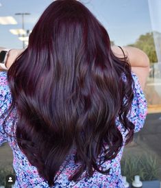 Violet Cherry Hair, Purple Glaze Hair, Dark Violet Hair Color Deep Purple, Dark Violet Hair Brown Deep Purple, Subtle Violet Hair, Burgundy Global Hair Colour, Glazed Hair, Dark Violet Vampire Hair Color, Global Hair Color