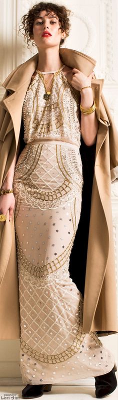 Temperley London Pre-Fall 2016 2016 Fashion Trends, Neutral Outfit, Glamour Fashion, Fall 2016