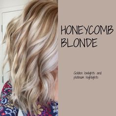 Blond Bayalage, Honeycomb Blonde, Chestnut Blonde, Blonde Blonde Hair, Kort Bob, Hair Color Highlights, Haircut And Color