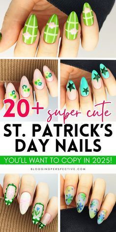 Spring Green Nail Designs, St Patricks Day Nails 2024, St Patrick’s Day Nails Simple, Subtle St Patricks Day Nails, St Patricks Nails Ideas, St Patricks Day Nails Simple, St Patricks Day Nails Acrylic, St Patricks Nail Designs, St Patrick Day Nails Acrylic