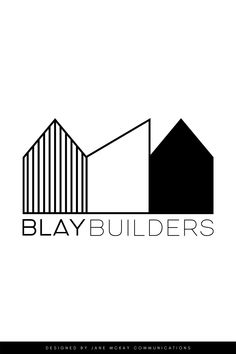 a black and white logo with the words blaybulders in front of it