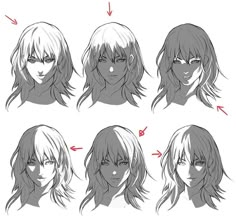 How To Draw Anime, Shadow Drawing, Seni Dan Kraf, Drawing Faces, Draw Anime, Digital Painting Tutorials, Anime Drawings Tutorials, Anatomy Art