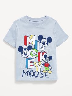 Disney© Mickey Mouse Unisex Graphic T-Shirt for Toddler | Old Navy Toddler T Shirts, Toddler Boy Tops, Baby Boy Tops, Disney Toddler, Boy Character, Family Maternity, Family Pajamas, Disney Mickey Mouse, Disney Mickey