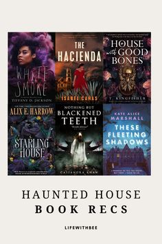 the book cover for haunted house books