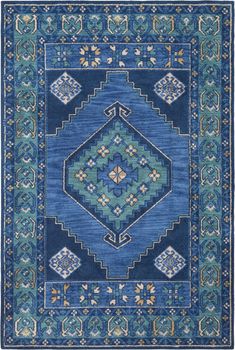 Artistic Weavers Arabia ABA-6253 Area Rug Carpet Art, Surya Rug, Teal Rug, Floor Area Rugs, Southwestern Area Rugs, Southwestern Rug, Persian Carpets, Teal Area Rug, Updated Traditional