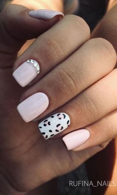 Pink Cute Nails, Uñas Animal Print, Nails Leopard, Nail French, Cheetah Nail Designs, Cow Nails, Print Nails