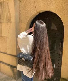 Haircuts For Long Hair With Layers, Long Dark Hair, Hair 2024, Long Brown Hair, Long Layered Hair, Haircuts For Long Hair, Long Hair Girl, Beautiful Long Hair, Silky Hair