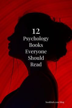 the silhouette of a woman's head with text that reads, 12 psychic books everyone should