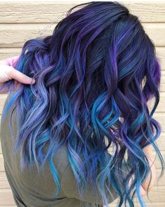 Start Your Green Hair Journey with These Stunning Ideas Blue And Purple Hair, Pulp Riot Hair Color, Pulp Riot Hair, Cute Hair Colors, Pulp Riot, Beautiful Hair Color, Pretty Hair Color, Hair Color Blue