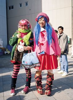 Mode Harajuku, Harajuku Outfits, Funky Fashion, Fashion Portrait