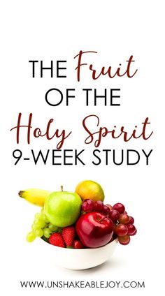 Bible Study Fruits Of The Spirit, Bible Study On Fruits Of The Spirit, Fruit Of The Spirit Bible Study, Fruit If The Spirit, Womens Bible, Woord Van God, Growth Spiritual, Bible Study Ideas, Fruits Of The Spirit