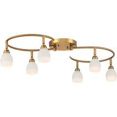 an image of a bathroom light fixture with five bulbs on the side and four lights on the back