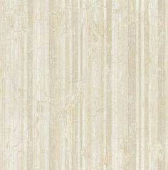 a white and beige wallpaper with vertical stripes