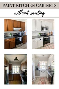 Paint cabinets kitchen DIY