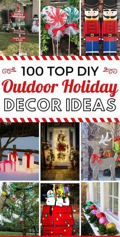 the top diy outdoor holiday decor ideas