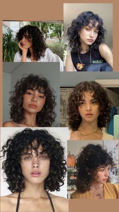 Short Curly Haircut, Poofy Hair, Curly Haircut, Curly Hair Beauty, Hair Inspiration Short, Short Curly Haircuts, Haircuts For Curly Hair