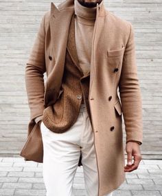 Coat Outfit Men, Suits Casual, Formal Men, Gents Fashion, Mens Fashion Smart, Coat Outfit, What To Wear Today, Mens Casual Dress Outfits