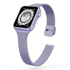 Bracelet milanais affiné - eWatch Straps Photo Chain, Apple Smartwatch, Apple Watch Bracelets, Apple Watch Sizes, Bracelet Apple Watch, Apple Watch Accessories, Sport Armband, Apple Watch Models, Metal Straps