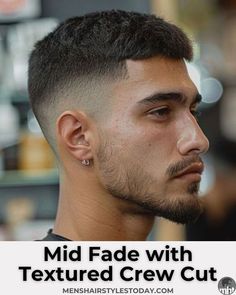 Mid Fade Haircut Low Fade Haircut Men's, Long Hair Fade, Types Of Fade Haircut, S Haircut, Fade Haircuts For Men, Pompadour Fade