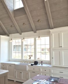 the kitchen is clean and ready for us to use in its new owner's home