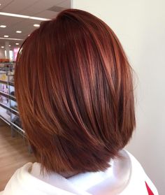 Mahogany Hair, Hair Today Gone Tomorrow, Gorgeous Hair Color, Haircut And Color, Auburn Hair, Hair Dye Colors, Medium Hair Cuts, Hair Envy, Hair Today