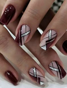 Sophisticated Nails, Offer Design, Nail Art Designs Videos, Match 3, Nail Designs Glitter