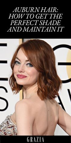 Blond To Auburn Hair Before And After, Emma Stone Auburn Hair, Lipstick For Auburn Hair, Auburn Vs Copper Hair Color, Auburn Hair Pale Skin Blue Eyes, Auburn Hair Color Pale Skin, Cool Toned Auburn Hair, Hair Auburn Highlights, Emma Stone Hair Color