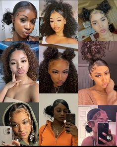 https://www.pinterest.com/pin/1056657131314683477/ #Bald/shavenhairstyles Hair Styles For Short Curly Hair Black Women, Mixed People Hairstyles, Natural Hairstyle With Headband, Curly Hairstyles For Black Women Formal, Natural Hairstyles With Headband, Real Hairstyles For Black Women, Hairstyles For Medium Length Black Hair, 2 Ponytails Curly Hair, Water Park Hairstyles Curly Hair