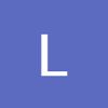 the letter l is shown in white on a blue background