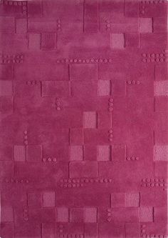 Hand-Tufted Geometric Vinson Miami Fuchsia Area Rug Carpet Fuschia Rug, Modern Lights, Sunny Vacation, Rugs Modern, Pink Carpet, Rugs Usa, Contemporary Rugs, Floor Decor, Contemporary Area Rugs