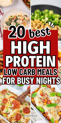 High Protein Low Carb Dinners (Topics include: keto meals with zucchini noodles, healthy dinners gut health, 1 week healthy dinners) Veggie And Protein Meals Dinners, Dinner Ideas No Carb, Kid Friendly Protein Meals, Dinner Ideas For Picky Eaters Adults, Easy Protein Meals For Picky Eaters, Protein Family Dinners, Cheap Low Calorie High Protein Meals, Student Dinner Ideas, High Protein Meals For Kids