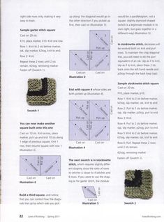 the instructions for crocheted slippers are shown in this page, with pictures of them